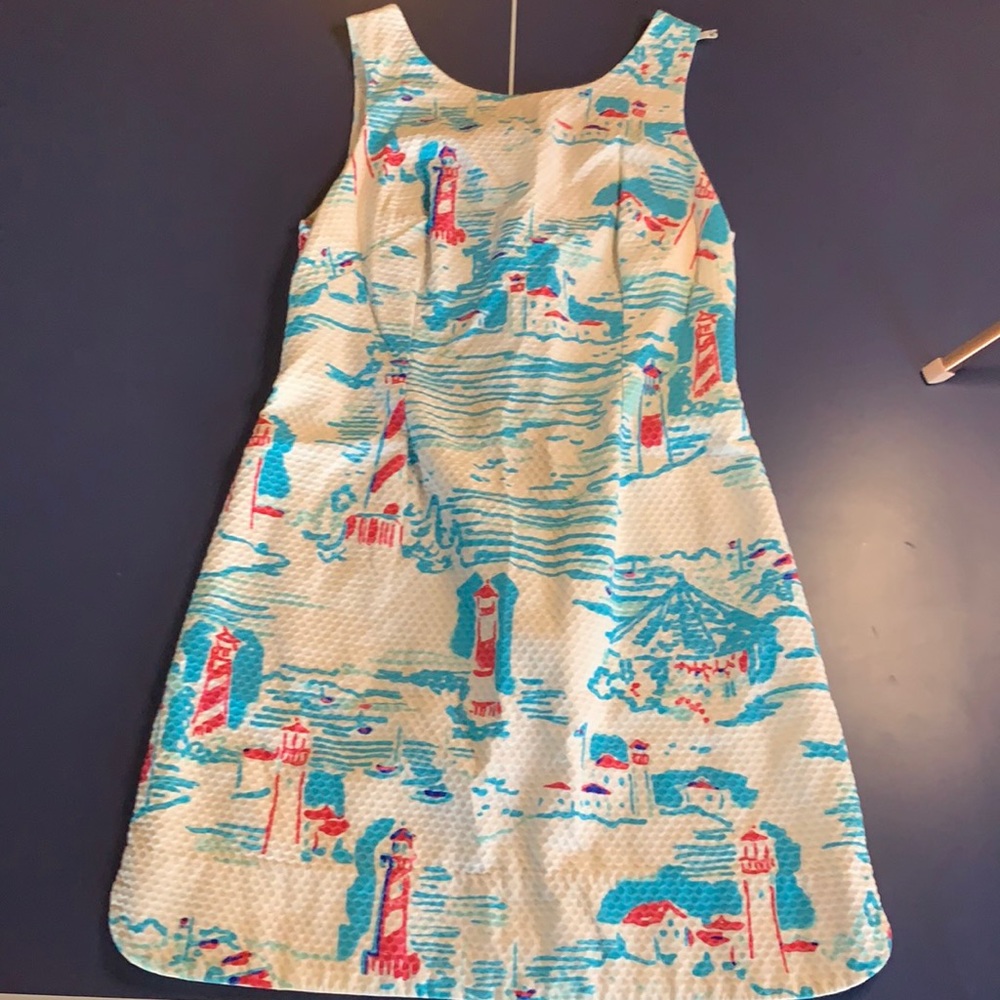 Lilly Pulitzer Lighthouse Delia Shift